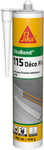 Colle d'agencement - SikaBond 115 Déco Fix, Blanc - Colle à maintien immédiat - Intérieur et extérieur abrité - Multi-supports - Remplace clous et vis - 290ml