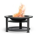 Merano Circolo brasero 3 en 1 avec fonction barbecue utilisable comme table diamètre 87 cm