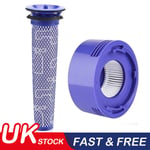 For Dyson V8 V7 Animal Absolute Cordless Vacuum Pre & Post Hepa Filter Kit