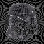 Star Wars (Stormtrooper Wire 85 x 85cm Canvas