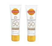 Carroten - 2 x Face CC Cream SPF 50 50 ml