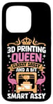 iPhone 15 Pro 3D Printing Queen Classy Sassy 3D Printer Women 3D Printing Case