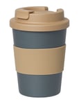 To-Go Coffee Cup - Blue Spruce/ Caramel - Pla Blue Fabelab