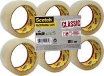 3M Scotch Packtejp 50 mm, PP, klar