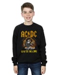 AC/DC Boys Give The Dog A Bone Sweatshirt Black 3-4 Years