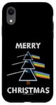 iPhone XR Pink Floyd The Dark Side of the Moon Prism Christmas Tree Case