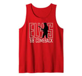 Elvis Presley Official 68 Comeback Red Sign Tank Top