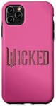 Coque pour iPhone 11 Pro Max Wicked Movie Logo Glinda Pink And Gold Wand