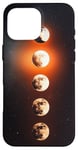 Coque pour iPhone 16 Pro Max Soleil Lune Etoiles Ciel Nuit Céleste Nuit Étoilée