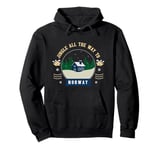 Jingle All The Way To Norway - Norwegian Christmas Travel Pullover Hoodie