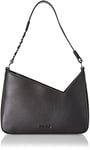 HUGO Women's Mel Shoulder Bag R, Black 1, 24 cm x 6 cm x 18 cm