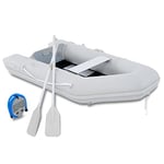 CO-Z Bateau Gonflable pour Adultes Radeau Portable 2/4 Personnes 300kg/450kg Flotteur PVC pour Bateau Pêche Chasse ou Jeu sur Lacs Rivières et Rapides d'eau Vive (230 x 130 x 33 cm)