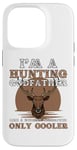 Coque pour iPhone 14 Pro Parrain de chasse pour homme Chasse drôle Chasseur de cerf