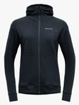 Devold Everyday Zip Hoodie Woman - Dame - Blå - XS