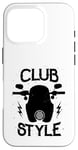 Coque pour iPhone 16 Pro Moto Lover Club Style Moto Stunt Moto