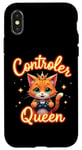 iPhone X/XS Controller Queen Cute Gamer Cat Design- Gaming Cat Lovers Case