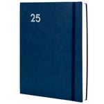 Agenda Finocam DYNAMIC MARA Y12 Bleu 21 x 27 cm 2025