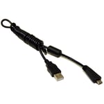 HQRP USB Data Cable Cord for Sony Cyber-Shot Digital Camera VMC-MD3 Replacement