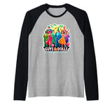 Guys Dolls Retro New York Theatre Musicals Raglan Baseball Tee