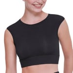 Sloggi GO Allround Crop Top Svart One Size Dame