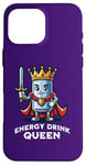 iPhone 16 Pro Max Energy Drink Queen Funny Can of Energy Drink Case