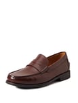 Geox Homme U New Damon B Mocassins, Dk Brown, 45 EU