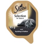 Sheba Selection in Sauce Kyckling / Kalkon 85g
