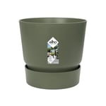 ELHO Greenville Pot de fleurs Rond 55 - Vert - Ø 55 x H 50 cm - extérieur - 1...