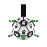 Fotboll för Hundar, Interaktiva Krigshundsleksaker, Hundfödelsedagspresenter, Hundleksaker, Hundvattenleksaker, Hållbara Hundbollar (Enkel boll)