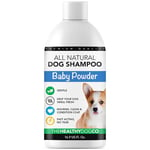 Shampooing et Soin pour Chien Parfum Baby Powder 100% Naturel | Shampoing pour Chien Parfumé pour Toiletter Votre Chien comme Un Professionnel | Non-Irritant, sans Danger et Sain