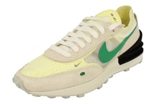 Nike Waffle One Tpa Mens White Trainers material_Synthetic - Size UK 5.5