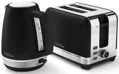 Sunbeam The Chic Collection Kettle & Toaster Pack - Black