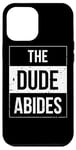 iPhone 12 Pro Max The Dude Abides Vintage Design For Film Loving Bowler Case