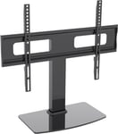 Universal Tabletop TV Pedestal Stand with Brackets VESA Size 600x400