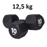 Hantel Casall Pro Hexagon Dumbbell Rubber 12.5 kg