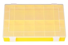 2 Pcs Boîte de Rangement Plastique, Boite Rangement Compartiment en  Transparent, 15 Boite Compartiment Ajustables Pour