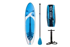 Deep Sea Flow SUP Sengetøysett 300 cm - Blå|Hvit & padlebrett Hvit,Blå