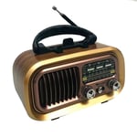 Retro FM/AM/SW Radio Full Band Portable Radio Receiver  Bluetooth2148