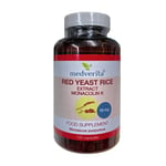 MEDVERITA RED YEAST RICE EXTRACT  10mg MONACOLIN K - 120 capsules NO FILLERS