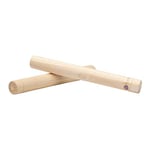 FUZEAU - 7709 - Paire de claves en bois acacia - L. 18 cm - Ø 2 cm - Premières percussions - Dès 3 ans