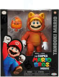 Jakks The Super Mario Bros Movie 13cm Figure - Tanooki Mario