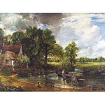 Fine Art Prints Constable The Hay Wain Landscape Painting Unframed Wall Art Print Poster Home Decor Premium,16 x 12 inches