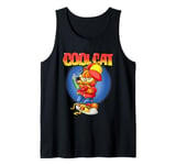 Garfield Cool Cat Retro Graffiti Artist Tank Top