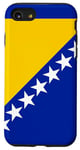 Coque pour iPhone SE (2020) / 7 / 8 Bosnie-Herzégovine Drapeau Cadeau pour les Bosniaques