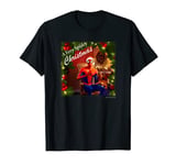 Marvel Spider-Man Spidey Christmas Album Cover T-Shirt