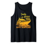 Family Cruise Happy New Year 2025 New Years Eve Party Family Tank Top