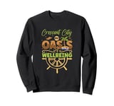 Oasis of Wellbeing - Crescent City Sweatshirt