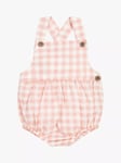 The Little Tailor Baby Woven Shorty Dungarees