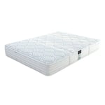 Luxury Literie Matelas 140 x 190 cm | Mousse à Mémoire De Forme | Thermotec | Haute Adaptabilité | Indépendance du Couchage | Ergonomique | Orthopédique | 24 cm (+/- 2cm) | Toutes Les Dimensions