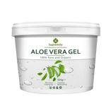 100% Pure Aloe Vera Organic Gel Soothing Vegan Skin Moisturiser Skin Care 500g